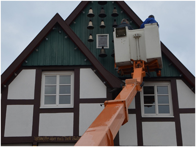 Wartung Glockenspiel Bramsche