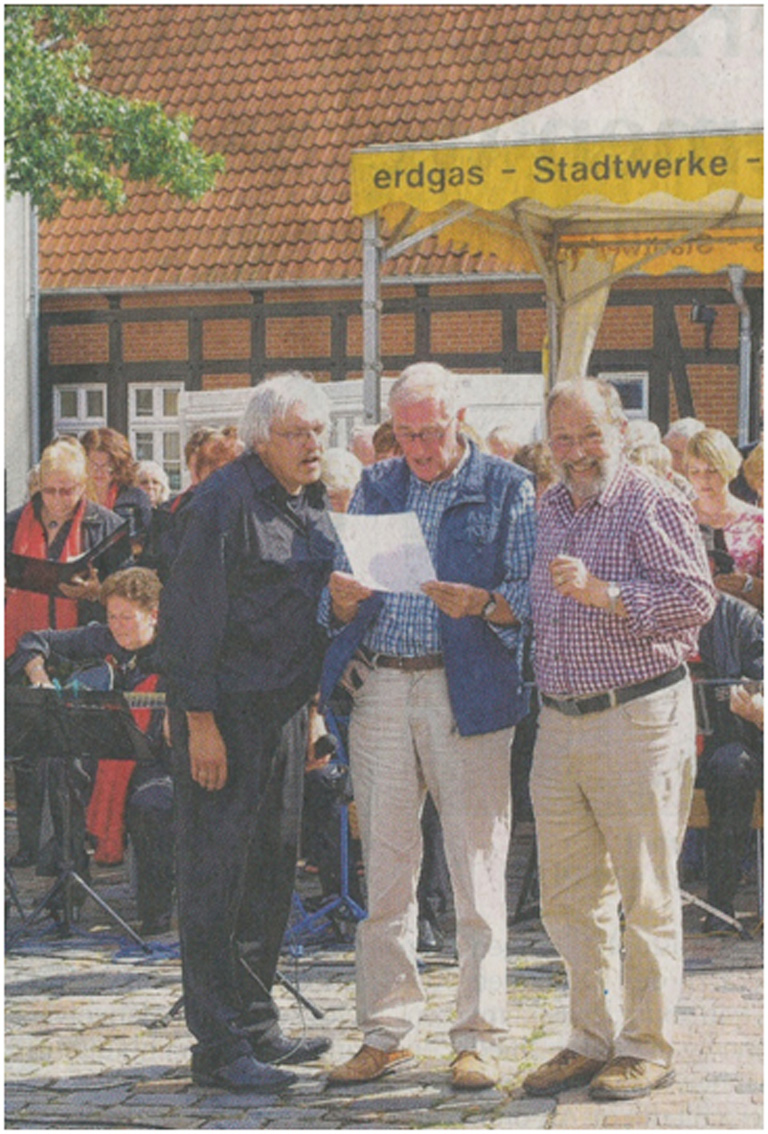 Heimatfreunde stimmten Wanderlied an, 2013
