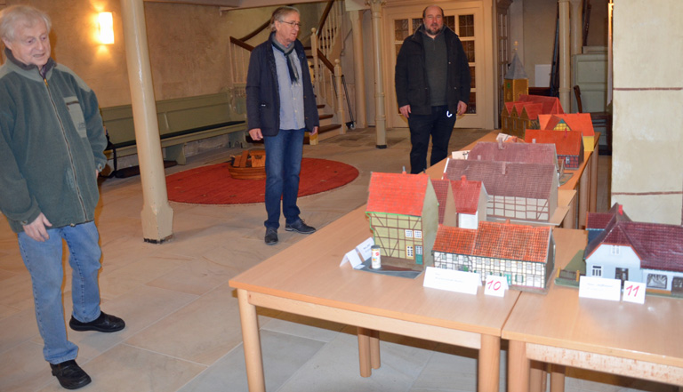 Präsentation Ausstellung alter Häuser HVV Bramsche